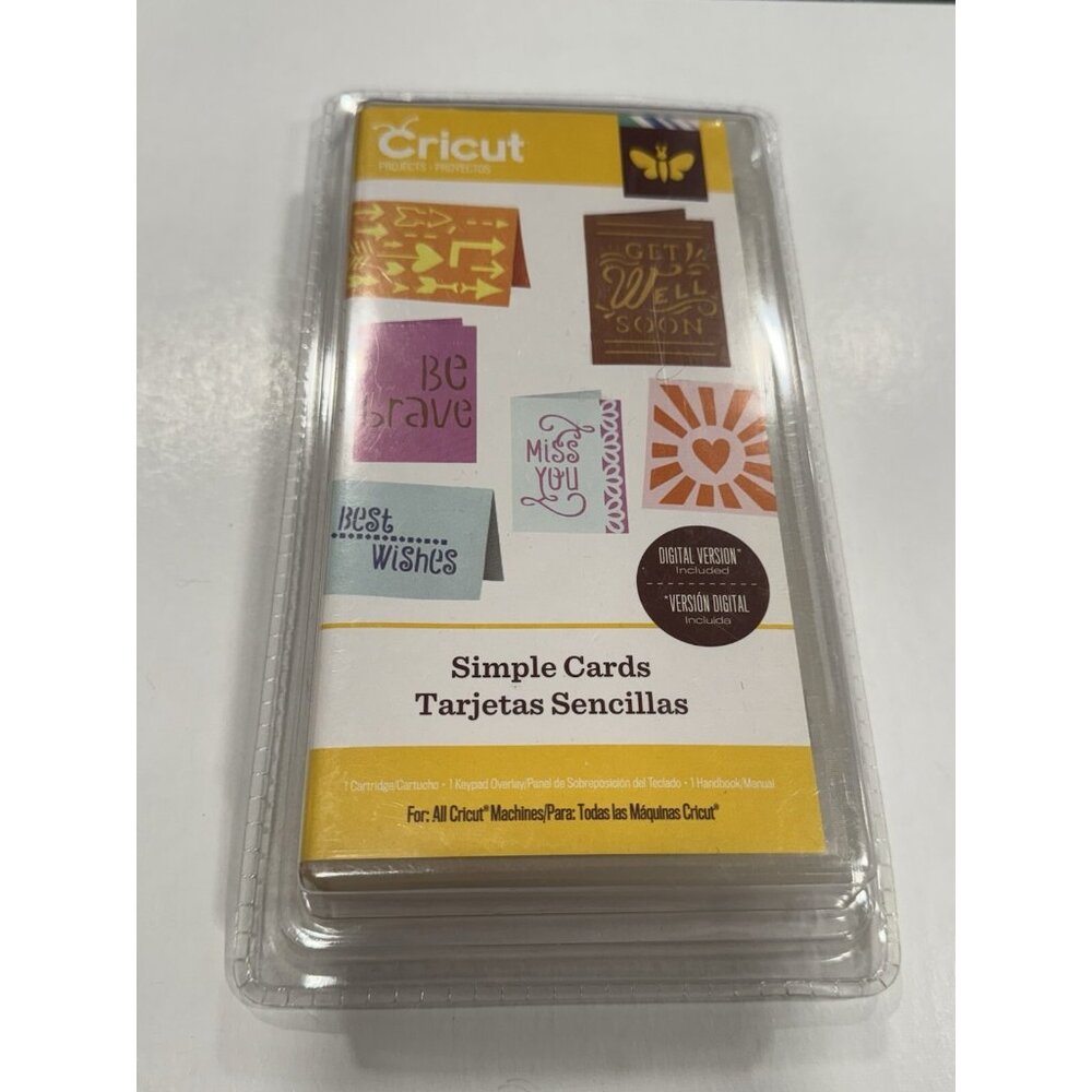 Cricut Simple Cards A Sampling of 48 Cards & Liners  New RP1